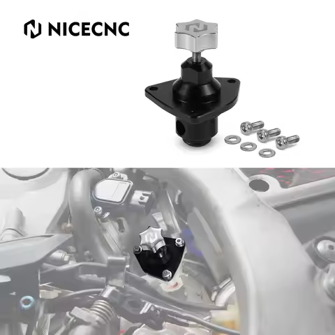 NICECNC For Yamaha YFZ450R Manual Idle Air Adjuster Valve ATV YFZ450RSE 2009-2025 YFZ450X 2010-2013 