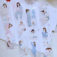 Katkreates - Night Time Kiss Cut Matte PET Tape