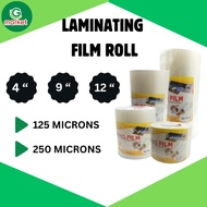 Laminating Film Roll 9 inches | 12 inches | 4 inches (125 | 250 microns)