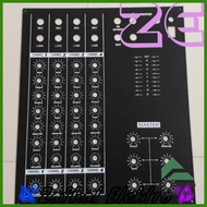 Panel Atas Audio Mixer 8 Potentio 4 Channel