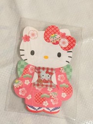 Hello Kitty 和服造型賀卡