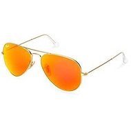 Real RayBan 3025 Aviator Red Gold Summer Sunglasses