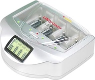 Tsongching Alkaline Battery Charger|Universal Charger for Alkaline/NiMh/NiCd Size AA/AAA/C/D/9V Batt