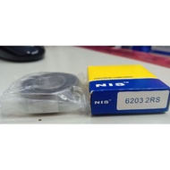 6203 2RS / 17X40X12 DOUBLE RUBBER SEALED BALL BEARING