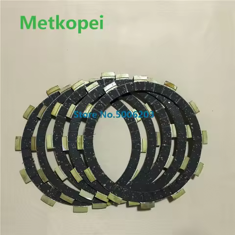Motorcycle GN250 DR250 SP250 GSX600 GS650 GS850 wood chips friction clutch disc for Suzuki 250cc GN 