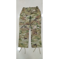 45usarmy Men's Us Military Pants Size 31r Waist 32-34TROUSER ARMY COMBAT Uniform Camouflage MULTICAM