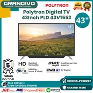 TV Digital Polytron 43 Inch LED Digital TV Polytron 43V1553 FHD