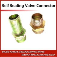 Trailer Self Sealing Valve Connector Handshake Valve Connector Self Sealing Valve Accessory Quick Co