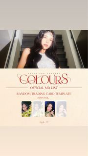 [放] Mamamoo 金容仙 Solar Colours 演唱會日場小卡