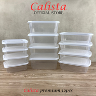 TOPLES PLASTIK SET CALISTA OTARU PREMIUM SET ISI 8PCS FOOD PREP CONTAINER KULKAS SET TEMPAT WADAH PE