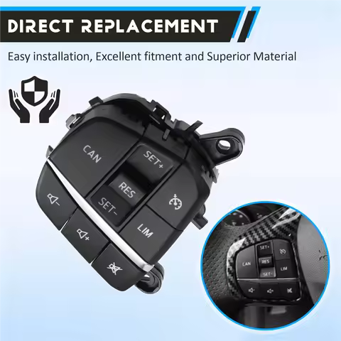 H1BT-9E740-DB Left Steering Wheel Switch Audio Volume Cruise Control Button For Ford Fiesta MK4 Focu