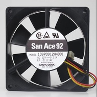Sanyo 109P0912H4D01 9025 12V 0.21 A/0.45A Cooling Fan