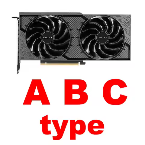 Replacement of graphics card fan RTX4060 4070 GPU FAN For GALAX GeForce RTX4060TI 4070 SUPER 1-Click