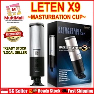 (BEST SELLER)Leten X9 Piston Automatic Masturbation Cup Retractable 380 Degree|Masturbator|Sex Toy| Vibrator| Sex Toy