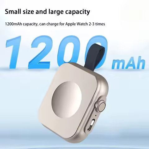 Fast Shipping For Apple Iwatch Magnetic Power Bank 1200mAh Mini Wireless Fast Charging Powerbank S10
