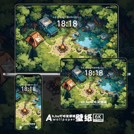 【ahha】 Digital Wallpaper - mac电脑ipad平板iphone手机屏幕6k高清壁纸森林吉普车006