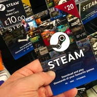 [Super Fast Shipping] Steam Game Wallet US Dollar Recharge Card 20/50/100 US Dollar Physical Card Im