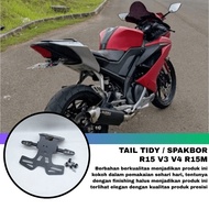 Tail Tidy Rear Fender R15 V3 V4 R15M Rear License Plate Holder R15 Accessories V3 V4