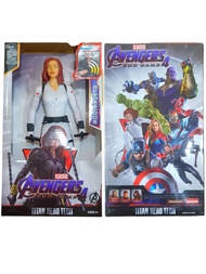 ของเล่น โมเดลซุปเปอร์ฮีโร่ มีไฟมีเสียง ขนาด30ซม. ของเล่นเด็ก Model Avengers พร้อมส่ง TY163