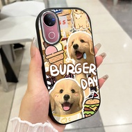 เคสสําห VIVO V50 5G V50E 5G V50 Lite 5G เคสโทรศัพท์แมวสัตว์น่ารักกลมและอ้วนเสื้อแจ็กเก็ตผ้านุ่ม