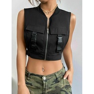 Gabutshop80 - vest Wanita | Multifunctional vest | Casual Vest | Crop top Wanita | Tank top | Top Wa