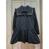 Fashionable Black Dress No Flaws Bust 36 Length 31 Inches