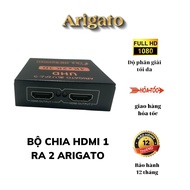 Bộ chia HDMI 4K khuếch đại tín hiệu công suất 3D tách HDCP 1080p 1 vào 2 ra.Bộ chia HDMI 1 ra 2 ARIG