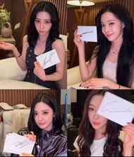 [親簽版] AESPA LEMONADE 美網 親簽 親簽專輯 簽名 SIGNED ALBUM 小卡 KARINA GISELLE NINGNING WINTER