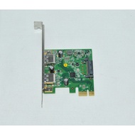 IOI U3-PCIE1XG205-1S 2-Port USB 3.0 to PCI Express x1 Gen 2 Host Card