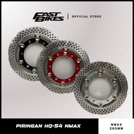 FASTBIKES - Nmax Aerox Front Disc Plate Size 260MM Plus Standard Bracket Fastbikes HQ-54