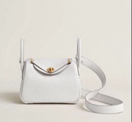 Hermes mini Lindy 一代 OU新白色