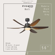 [INSTALLATION] - FANCO HELI 56 Inch DC Motor Ceiling Fan with 3tone LED Light and Remote Control