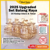 Bekas Kuih Raya Set Viral 2025 Set Balang Kuih Raya Kedap Udara Balang Kaca Bekas Kuih Raya Kedap Ud