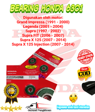 Bearing 6301 RS laher roda depan belakang Honda Supra X FIT 125 Grand