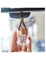 1pc 8ml Car Car Flametherapy Aromatherapy Essential Oil Diffuser Pendant Long Lasting Light Fragranc