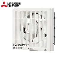 MITSUBISHI พัดลมระบายอากาศติดผนัง 8 นิ้ว มีหน้ากาก (แบบดูดออก) รุ่น EX-20SKC5T / EX-20SKC7T (White)