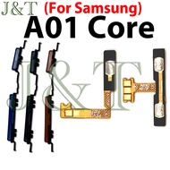 Power On Off Volume Up Down Button Flex For Samsung Galaxy A01 Core On Off Button Ribbon Cellphone P