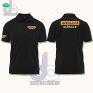 XINXIN FENKE Actuarial Science Polo Shirt / Actuarial Science Polo Shirt Short Sleeve