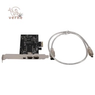 1394 Firewire Card,PCIe 3 Ports 1394A Firewire Expansion Card, PCI Express to External IEEE 1394 Ada