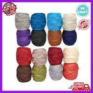 Benang Poly Indo polyester crochet knitting yarn Poly kilap D27