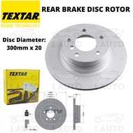 TEXTAR GERMANY REAR BRAKE DISC ROTOR BMW F30 316i 320i 320d 318i F22 220i F32 420i (300mm type)