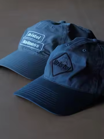 MADNESS X FCRB Outdoor Sun Protection Baseball Cap Collaborative Hat Casual Cotton Unisex Spring Sum