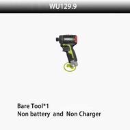 ไขควงไร้สาย WU129 Worx ความเร็วคู่40Nm 12V 1800Rpm มอเตอร์ไร้แปรงถ่านปรับแรงบิดได้สว่านไร้สายแบตเตอร