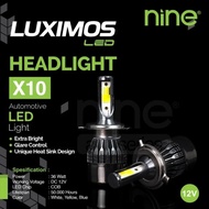 X10 H11 H13 H16  LUXIMOS LED NINE PUTIH KUNING ICE BLUE-Kumma.id