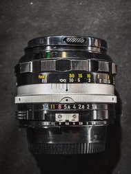 nikon 50/1.4 NIKKOR SC AI 尼康 50mm 50 MF 95%new 鏡片通透冇花冇霉對焦環順暢 光圈開合正常 可轉 Sony nikon Olympus Fujifilm P
