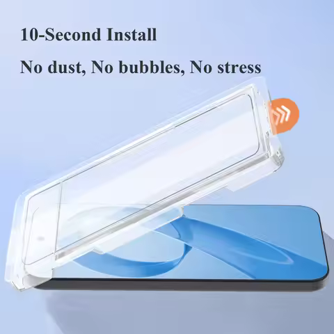 Lereach Dust-Free Chamber Tempered Glass Screen Protector for Xiaomi Poco F8 Ultra/Poco F8 Pro Auto-
