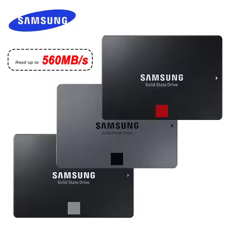 SAMSUNG SSD 500GB 870 EVO QVO 250G Internal Solid State Disk 1T 2T 4T HDD Hard Drive 860 PRO SATA 3 