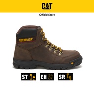 Caterpillar Men's Outline Steel Toe CSA Work Boot - Seal Brown (P720996) | Safety Shoe