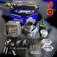 Set Of 4 Valves Wave 125 66-67 Mm. Cylinder Head 4 Ataka Version H Valve Size 22/25 Complete Of 4