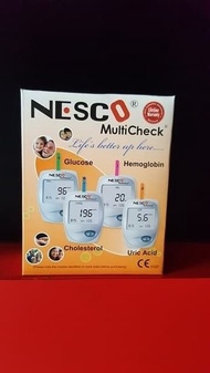 Alat Nesco Gcu Multicheck - Tes Gula Darah Kolesterol Asam Urat